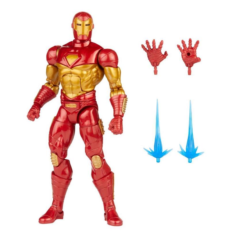 Hasbro Marvel Legends Series 6-inch Modular Iron Man Action Figure Toy, Includes 4 Accessories and 1 Build-A-Figure Part product image 1