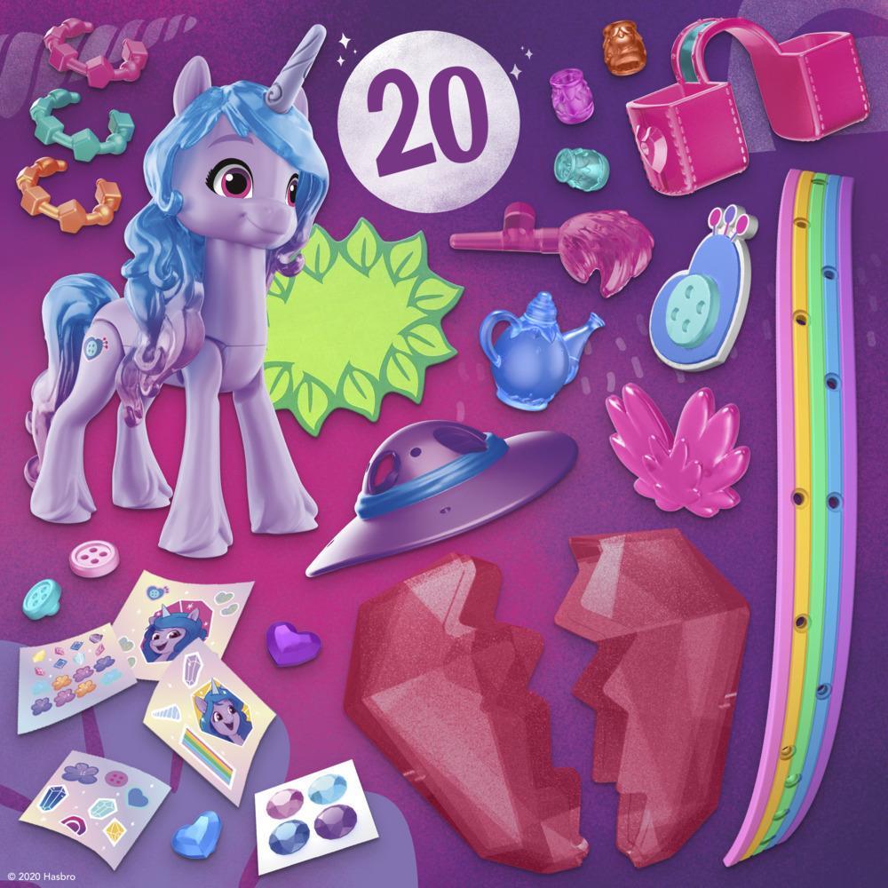 My Little Pony: A New Generation Movie Crystal Adventure Izzy Moonbow - 3-Inch Purple Pony Toy with Surprise Accessories product thumbnail 1