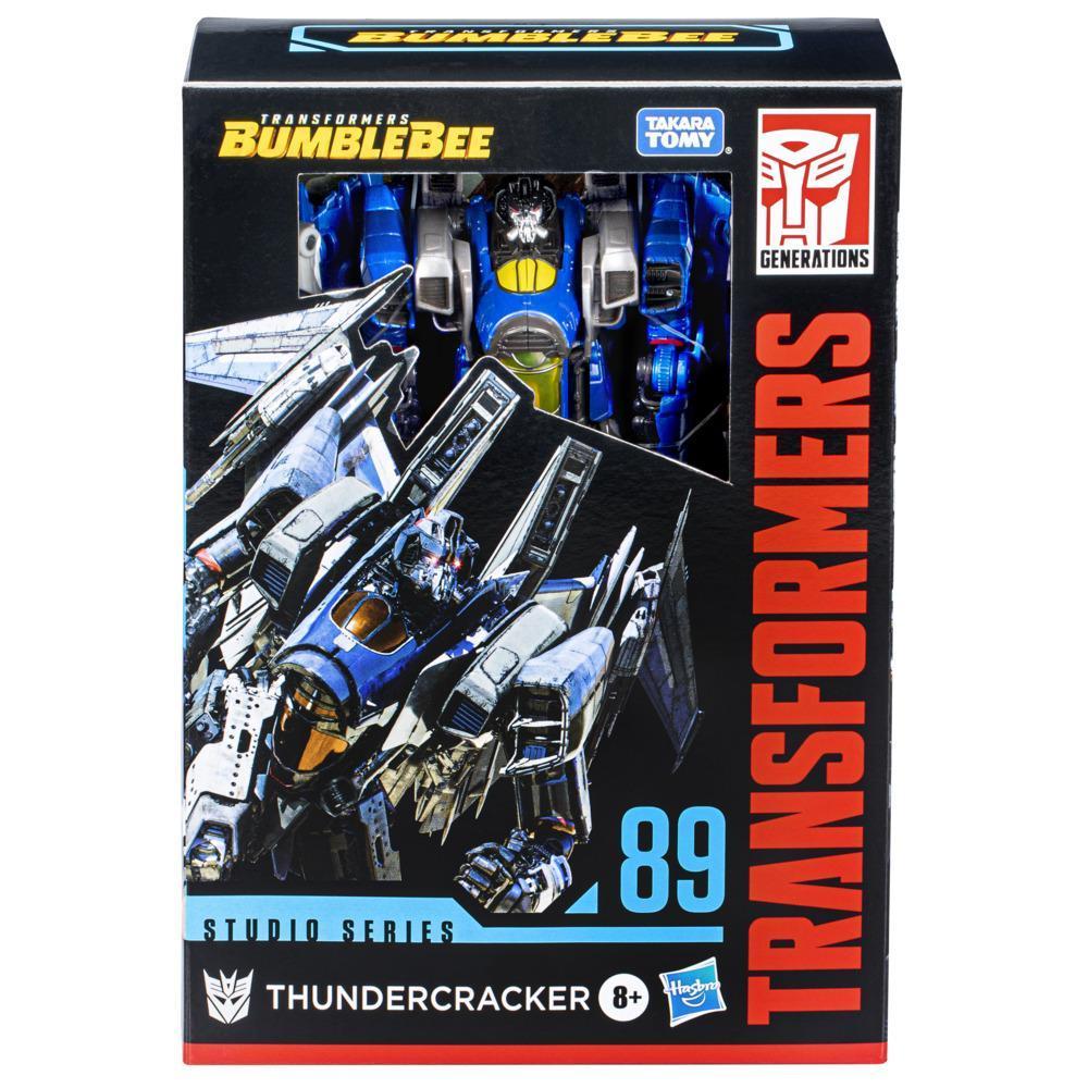 Transformers Toys Studio Series 89 Voyager Transformers: Bumblebee Thundercracker Action Figure - 8 and Up, 6.5-inch product thumbnail 1