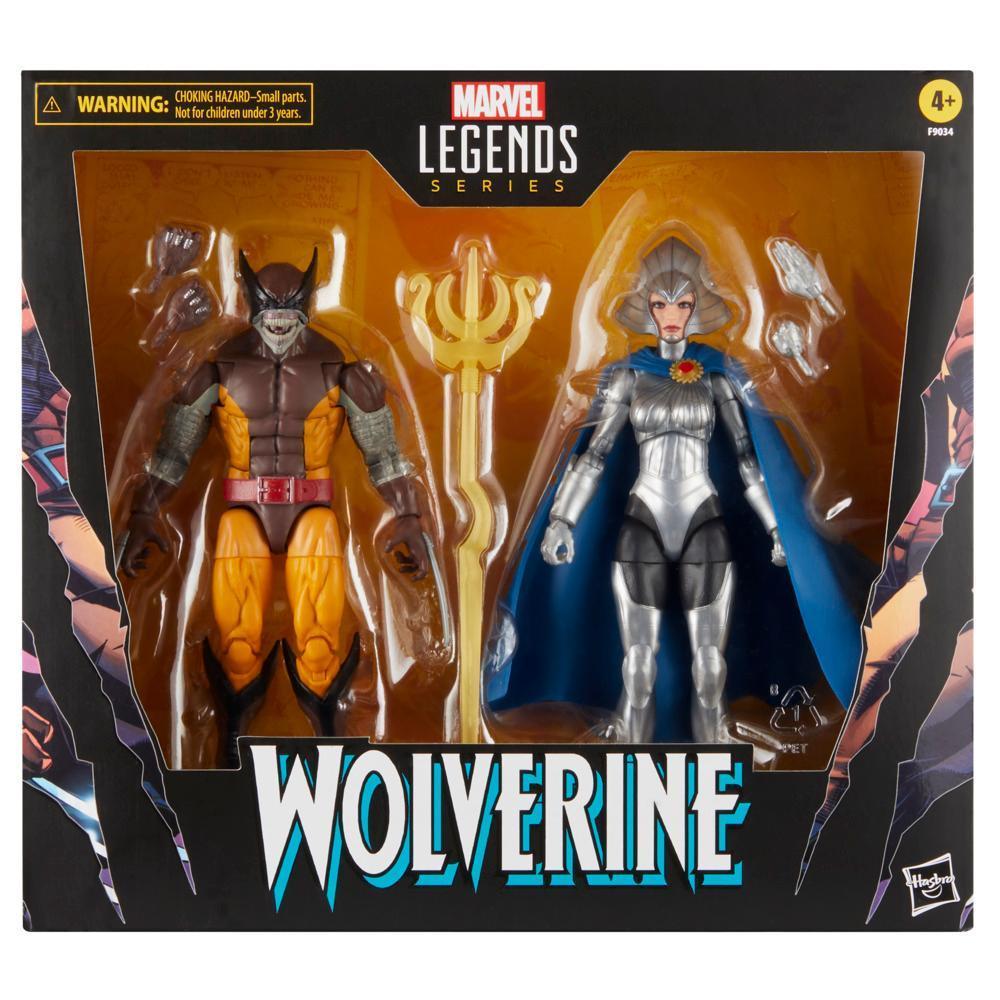 Marvel Legends Series Wolverine & Lilandra Neramani, 6" Comics Collectible Action Figures product thumbnail 1