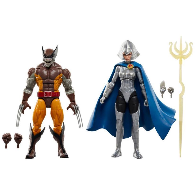 Marvel Legends Series Wolverine & Lilandra Neramani, 6" Comics Collectible Action Figures product image 1