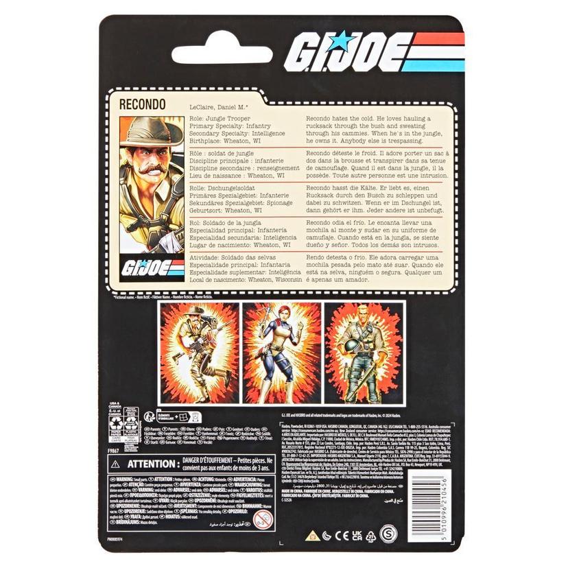 G.I. Joe Classified Series Retro Cardback, Recondo, 6” Action Figure product image 1