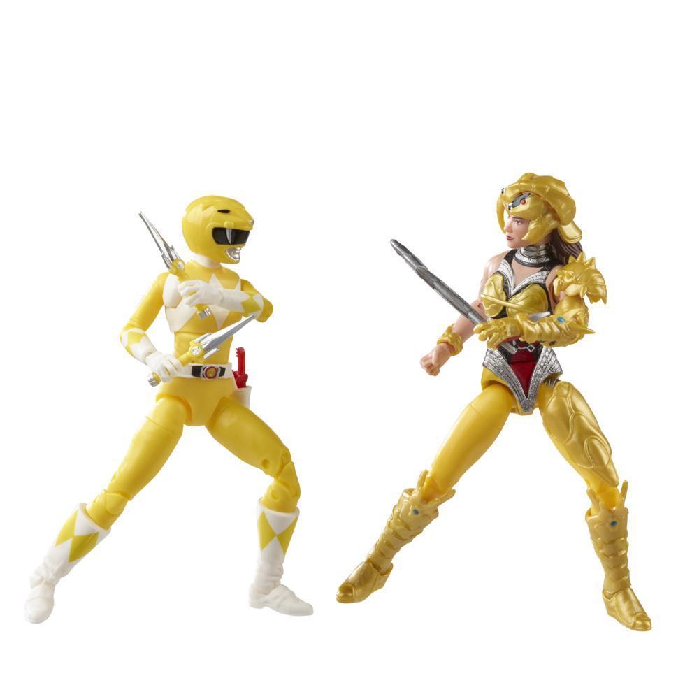 Power Rangers Lightning Collection Mighty Morphin Yellow Ranger Vs. Scorpina 2-Pack 6-Inch Action Figure Toys product thumbnail 1