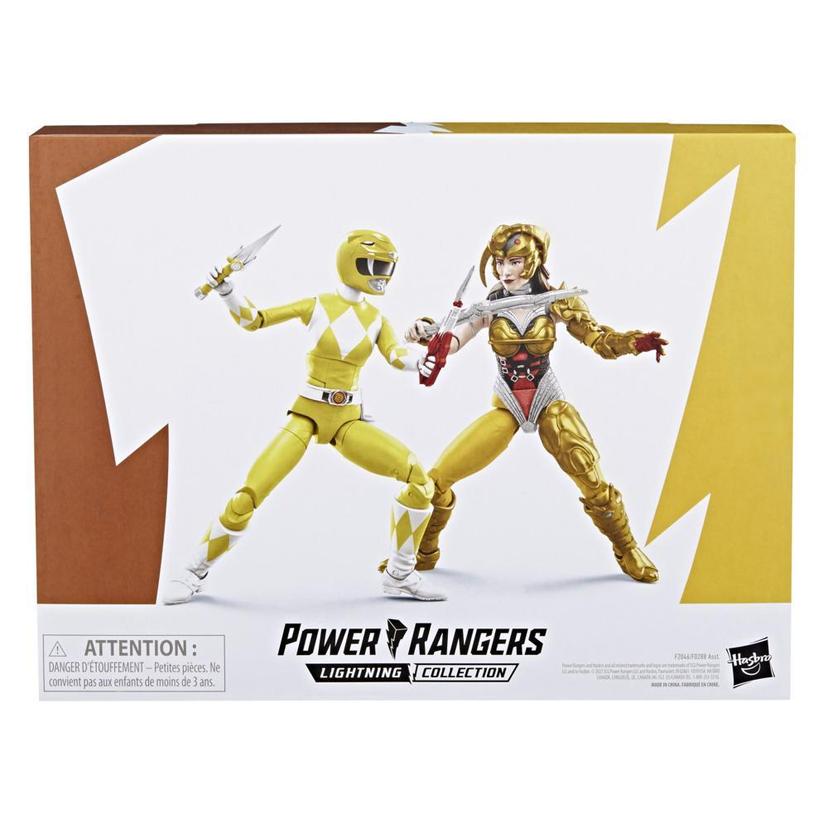 Power Rangers Lightning Collection Mighty Morphin Yellow Ranger Vs. Scorpina 2-Pack 6-Inch Action Figure Toys product image 1