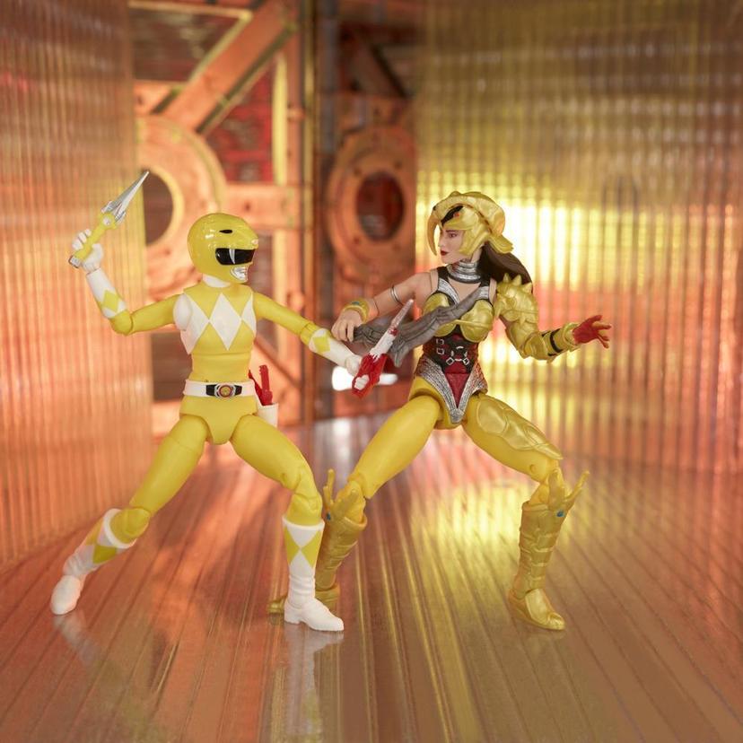 Power Rangers Lightning Collection Mighty Morphin Yellow Ranger Vs. Scorpina 2-Pack 6-Inch Action Figure Toys product image 1