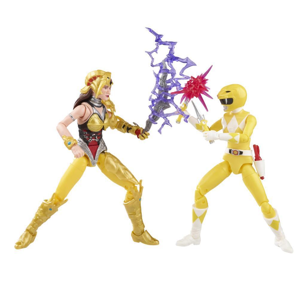 Power Rangers Lightning Collection Mighty Morphin Yellow Ranger Vs. Scorpina 2-Pack 6-Inch Action Figure Toys product thumbnail 1