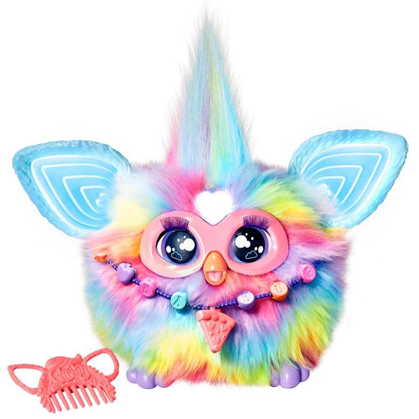 Furby Tie Dye Plush Toy, Voice Activated, 15 Fashion Accessories, Interactive Toys, Ages 6+ product image 1