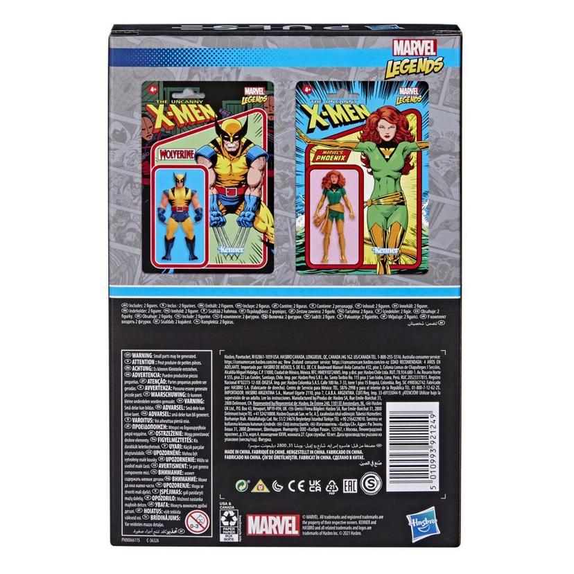 Marvel Legends Series 3.75-inch Retro 375 X-Men Multipack, Includes Wolverine and Marvel’s Phoenix product image 1