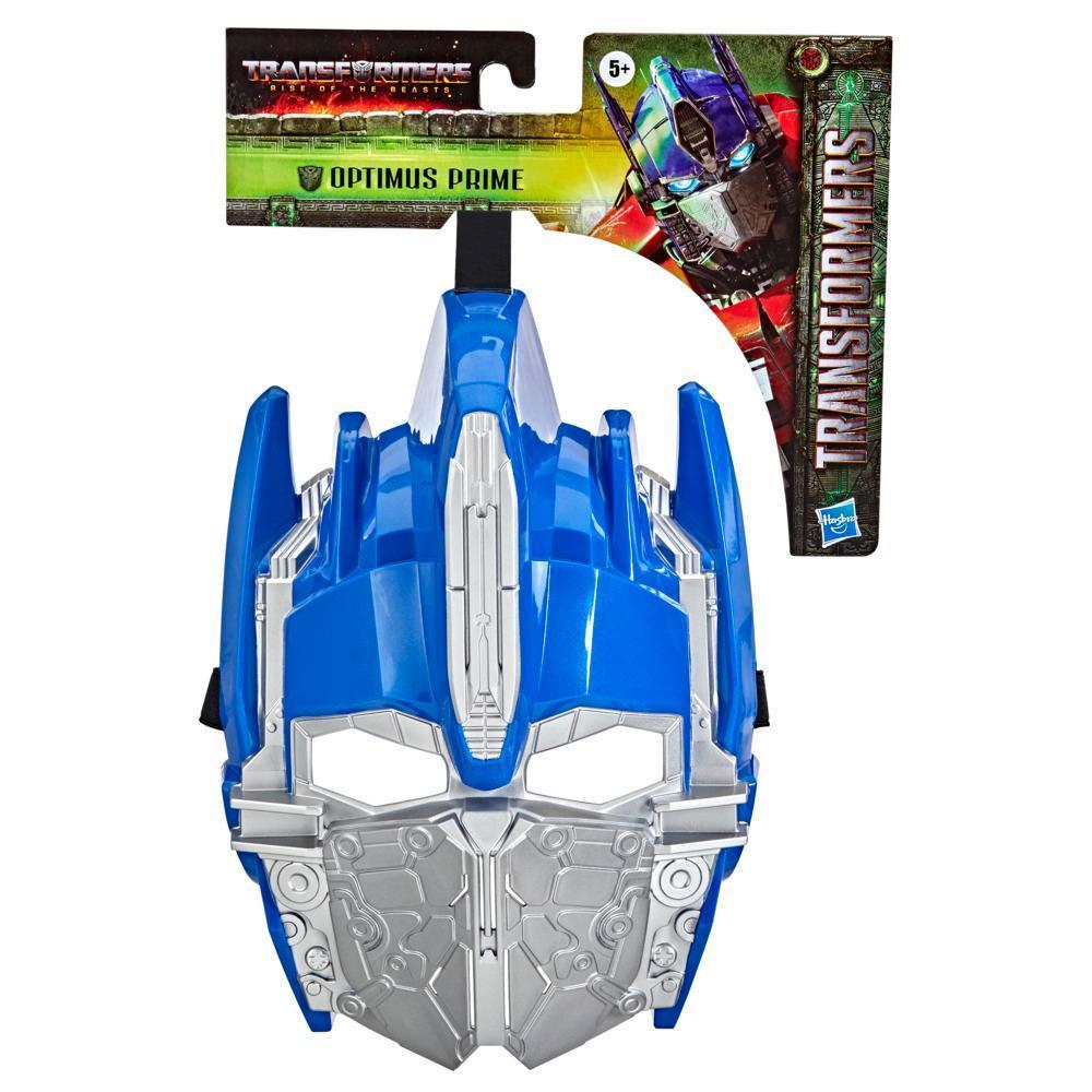 Transformers Toys Transformers: Rise of the Beasts Movie Optimus Prime Roleplay Costume Mask for Ages 5 and Up, 10-inch product thumbnail 1