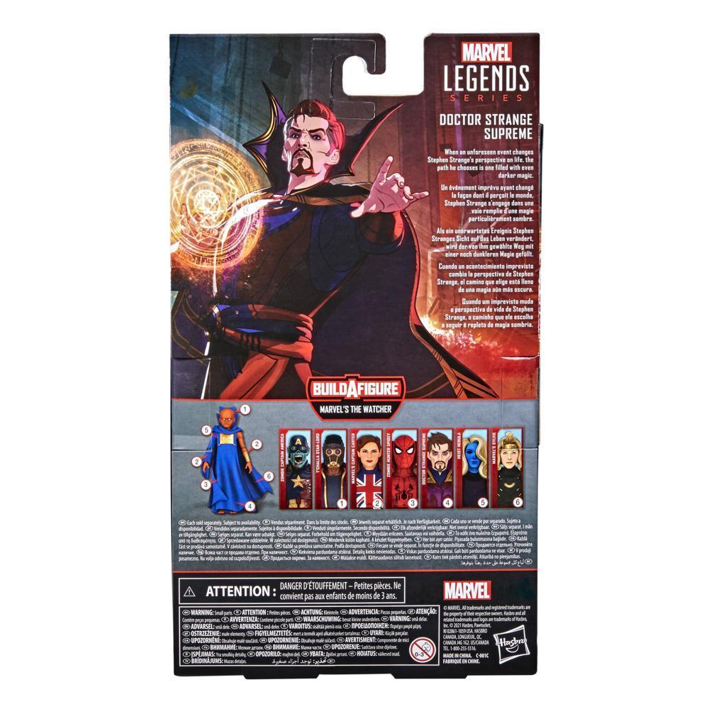 Marvel Legends Series 6-inch Scale Action Figure Toy Doctor Strange Supreme, Includes Premium Design, 1 Accessory, and Build-a-Figure Part product thumbnail 1