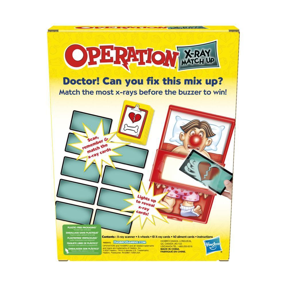 Operation X-Ray Match Up Board Game for Kids Ages 4 and Up product thumbnail 1