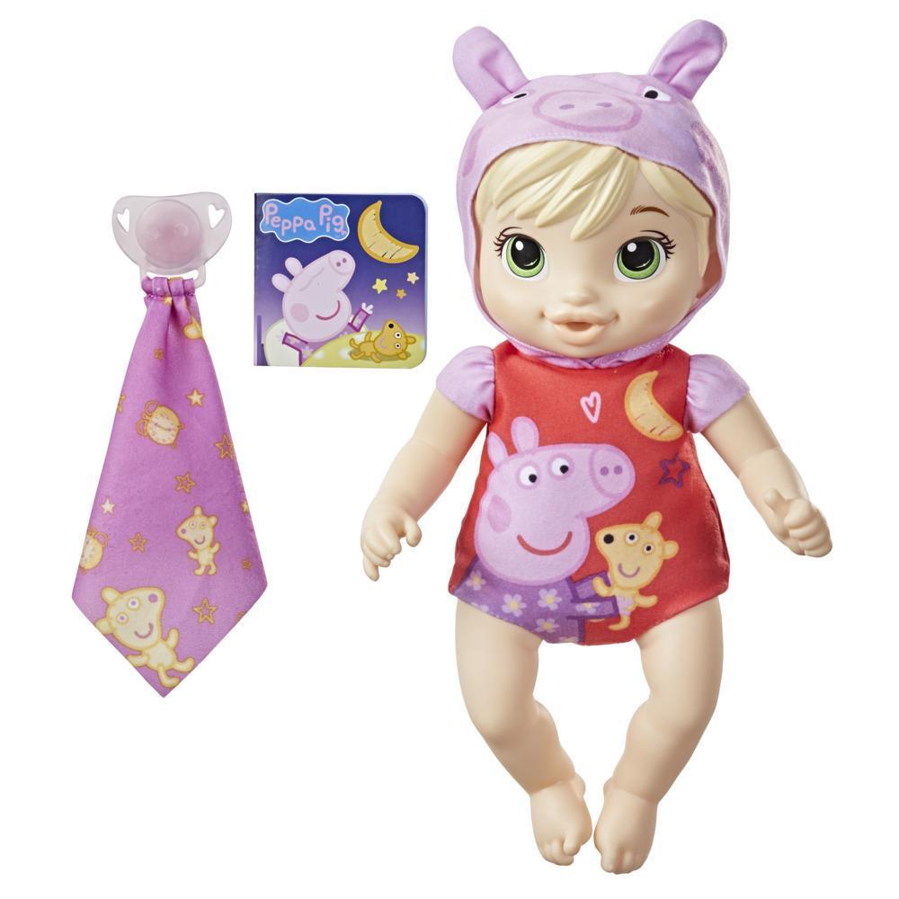 Baby Alive Goodnight Peppa Doll, Peppa Pig Toy, First Baby Doll, Soft Body, Kids Ages 2 Years and Up, Blonde Hair product thumbnail 1