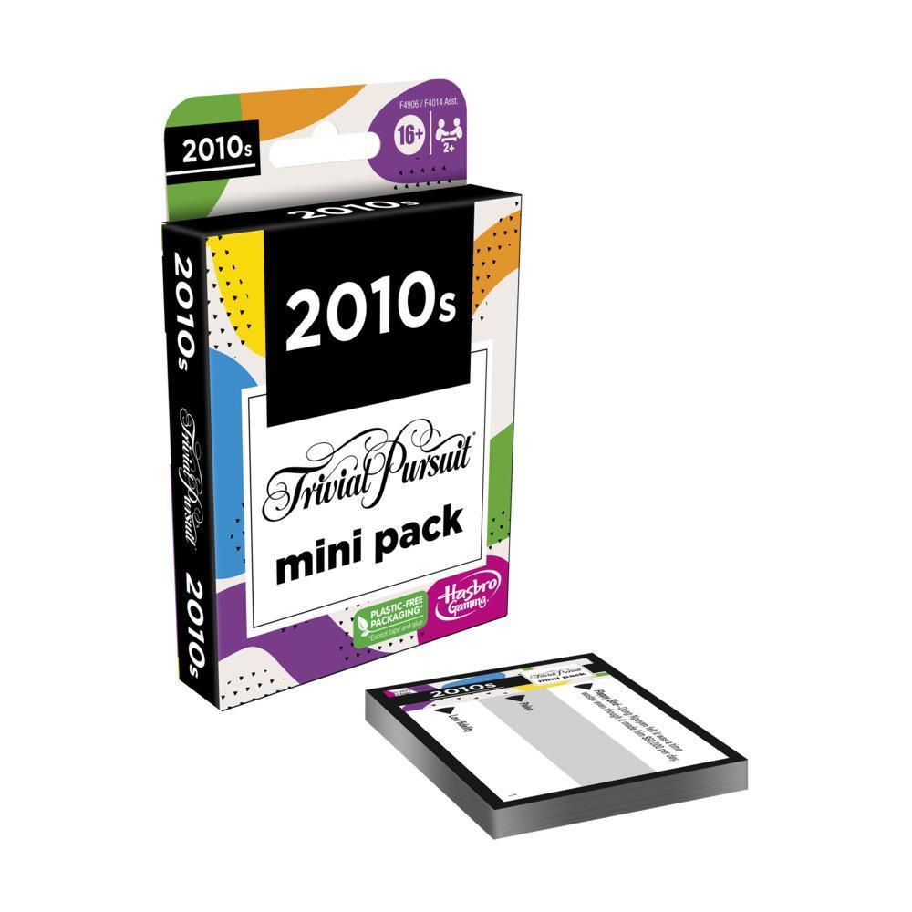 Trivial Pursuit 2010s Mini Pack Game, Fun Trivia Questions for Adults and Teens product thumbnail 1