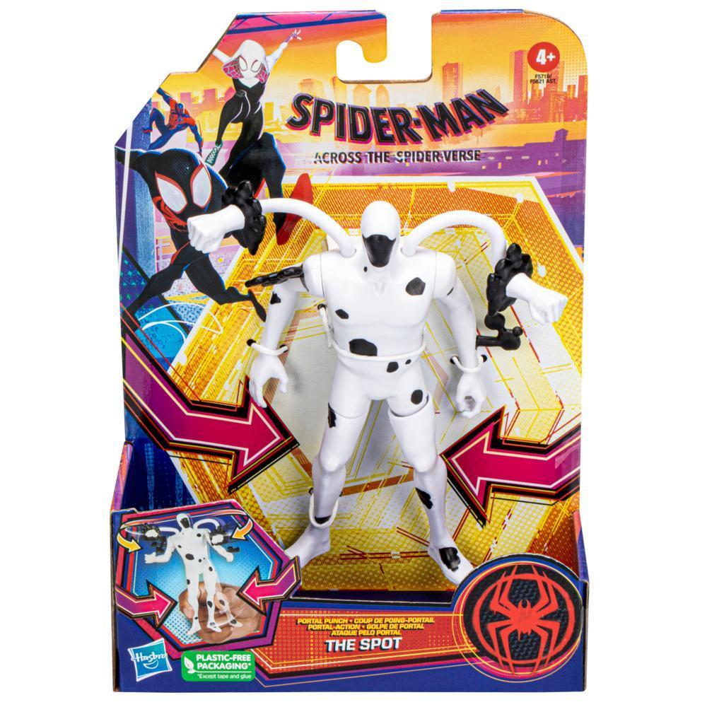 Marvel Spider-Man: Across the Spider-Verse Portal Punch The Spot Toy, 6-Inch-Scale Deluxe Figure for Kids Ages 4 and Up product thumbnail 1