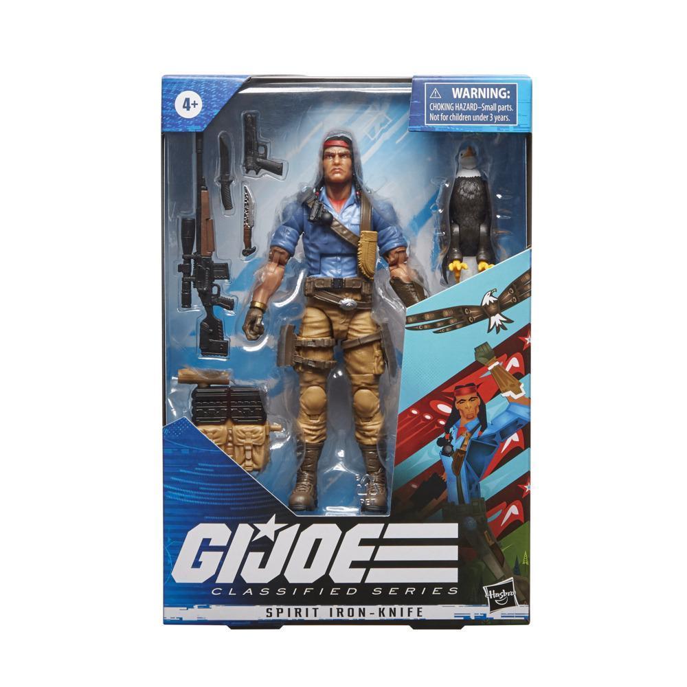 G.I. Joe Classified Series Series Spirit Iron-Knife Action Figure 36 Collectible Toy With Accessories Custom Package Art product thumbnail 1