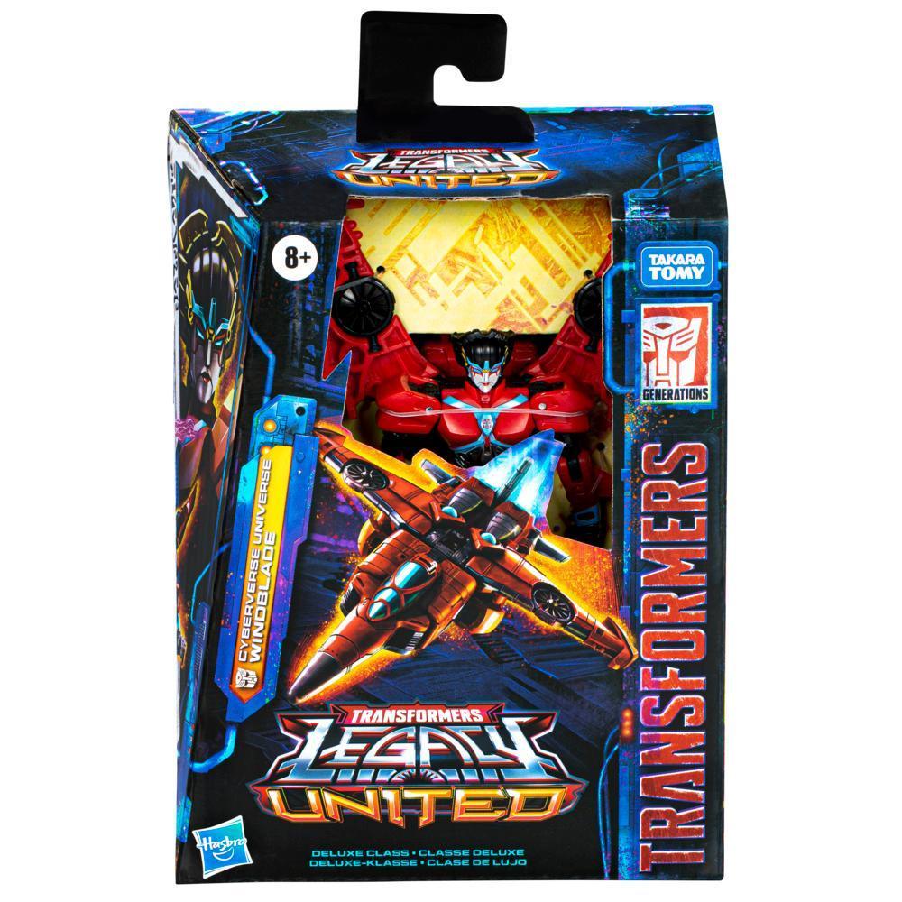 Transformers Legacy United Deluxe Cyberverse Universe Windblade 5.5” Action Figure, 8+ product thumbnail 1