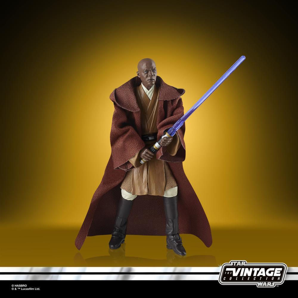 Star Wars The Vintage Collection Mace Windu Toy VC35, 3.75-Inch-Scale Star Wars: Attack of the Clones Action Figure Toy product thumbnail 1