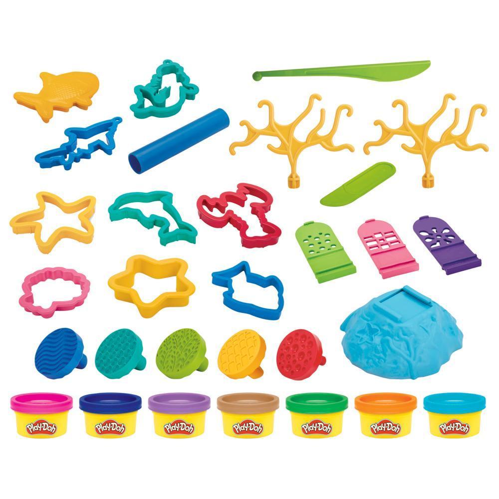 Play-Doh Imagine Underwater Set with 20 Underwater-Themed Tools, Kids Toys product thumbnail 1