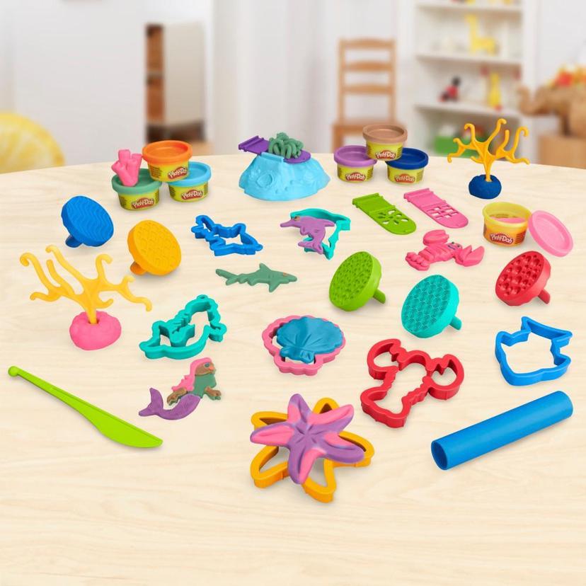 Play-Doh Imagine Underwater Set with 20 Underwater-Themed Tools, Kids Toys product image 1