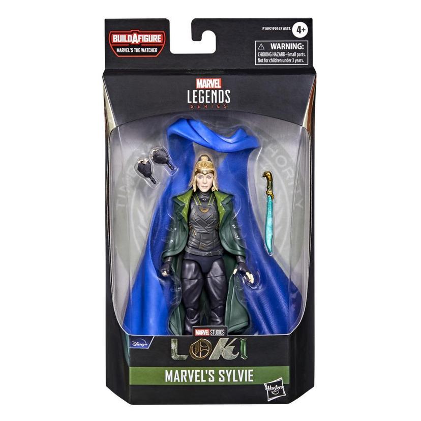 Marvel Legends Series 6-inch Scale Action Figure Toy Marvel’s Sylvie, Includes Premium Design, 4 Accessories, and 2 Build-a-Figure Parts product image 1