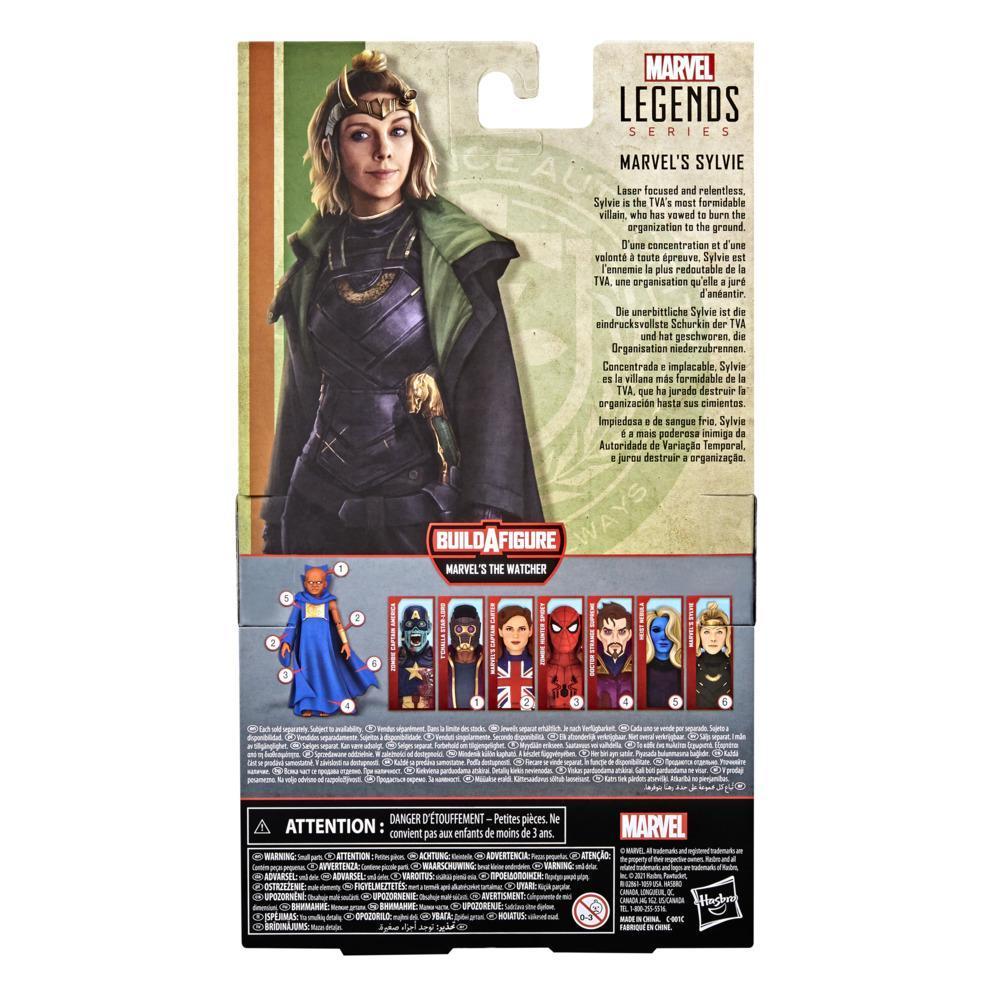 Marvel Legends Series 6-inch Scale Action Figure Toy Marvel’s Sylvie, Includes Premium Design, 4 Accessories, and 2 Build-a-Figure Parts product thumbnail 1