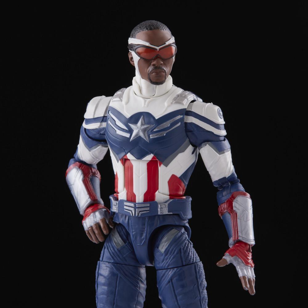 Marvel Legends Series Captain America 2-Pack Steve Rogers Sam Wilson MCU Figures, 7 Accessories product thumbnail 1