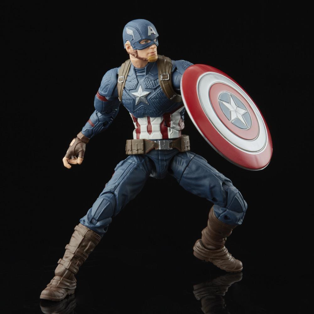 Marvel Legends Series Captain America 2-Pack Steve Rogers Sam Wilson MCU Figures, 7 Accessories product thumbnail 1