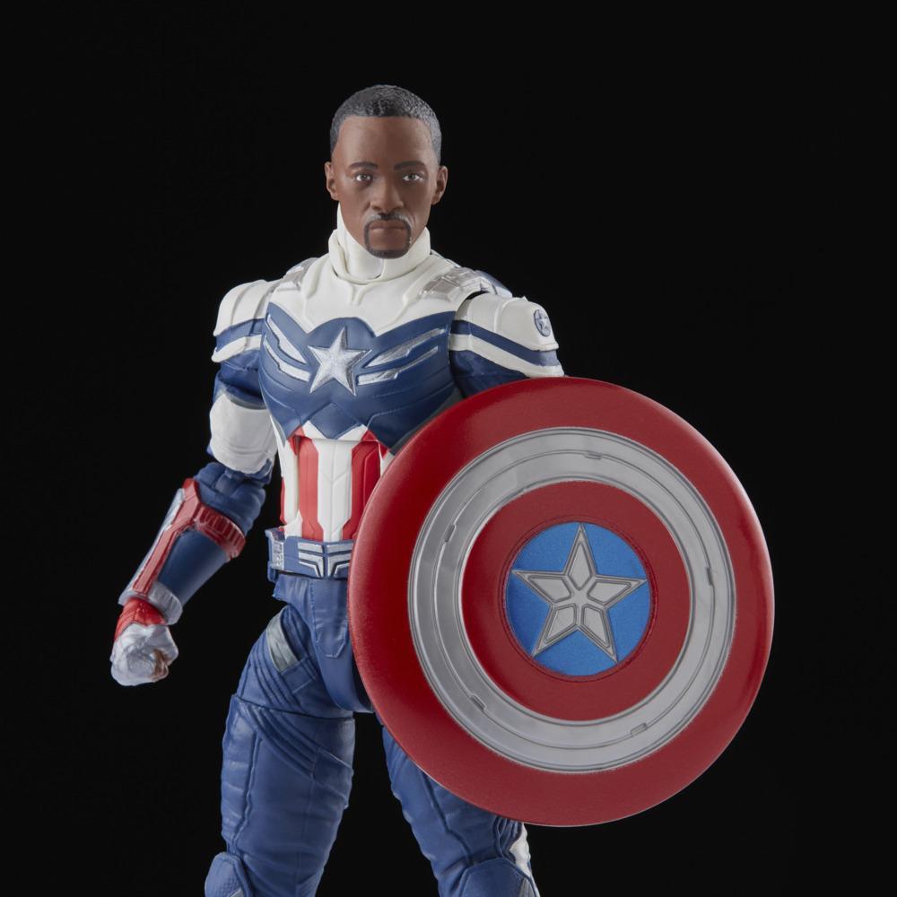 Marvel Legends Series Captain America 2-Pack Steve Rogers Sam Wilson MCU Figures, 7 Accessories product thumbnail 1