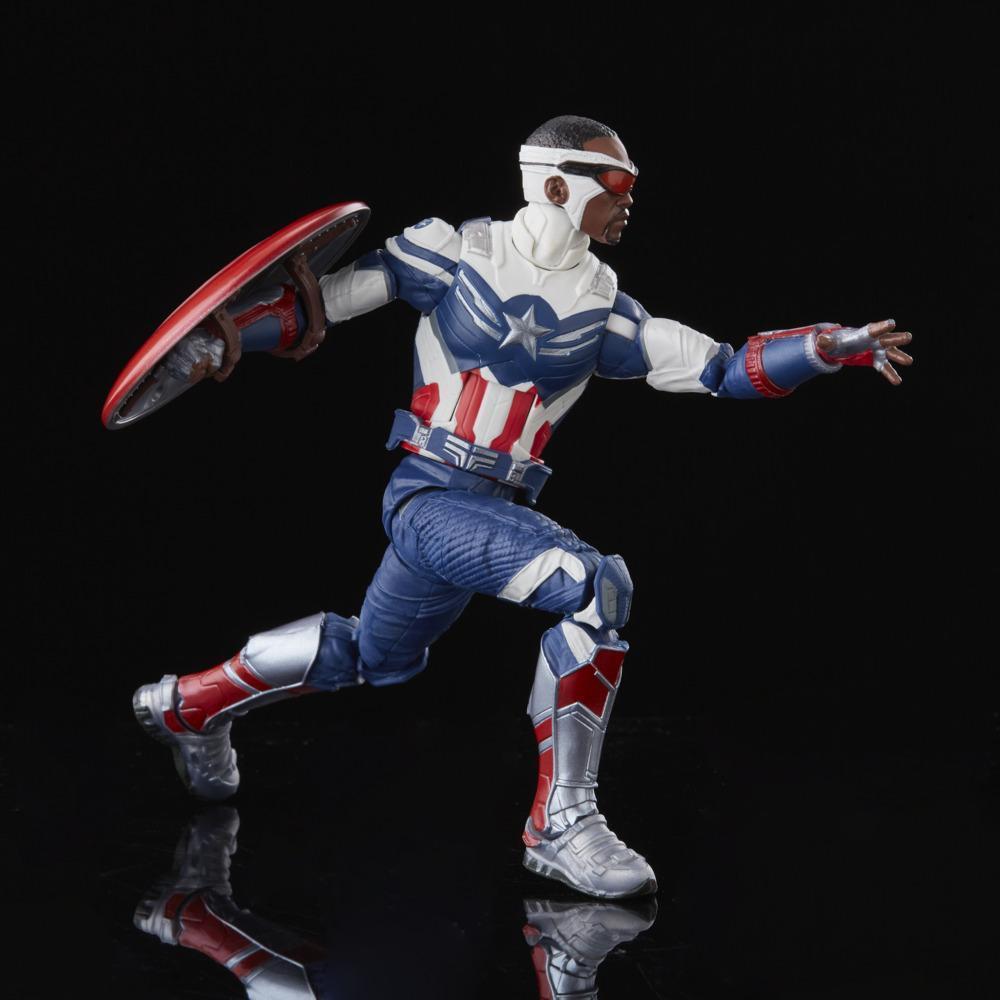 Marvel Legends Series Captain America 2-Pack Steve Rogers Sam Wilson MCU Figures, 7 Accessories product thumbnail 1