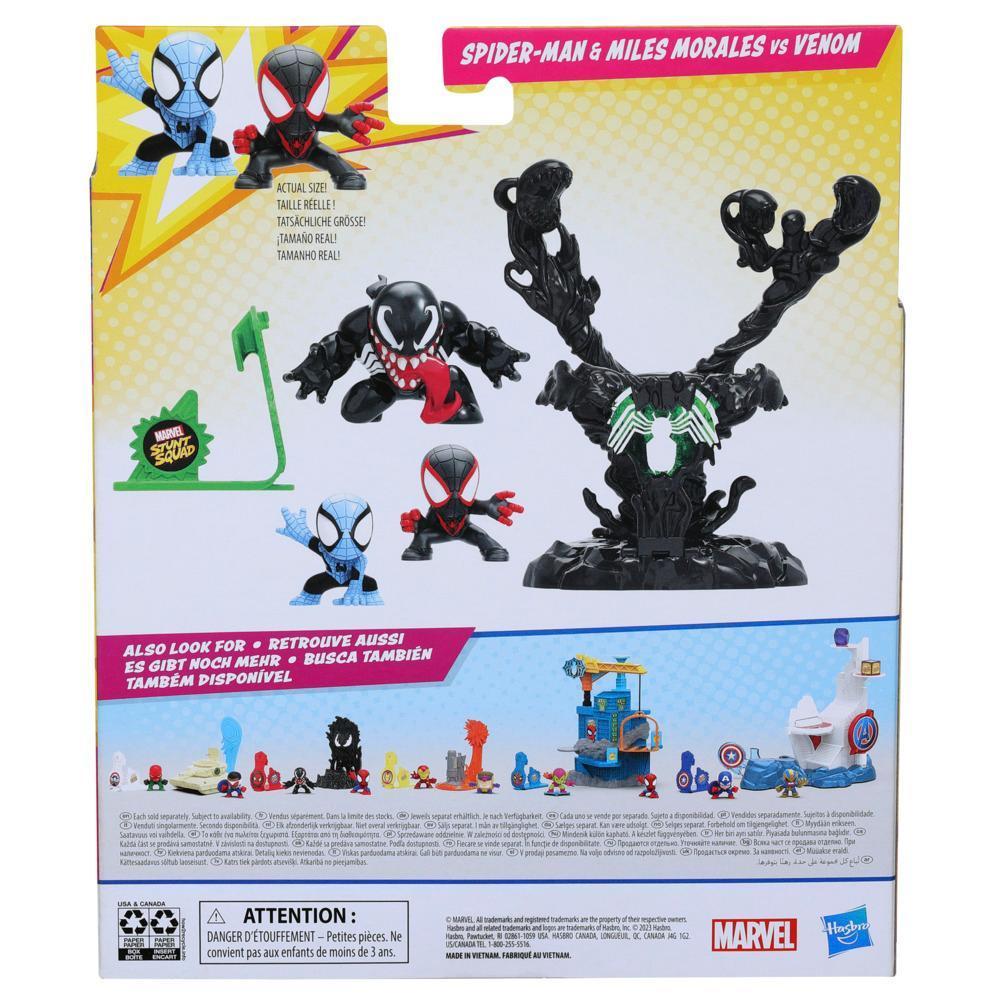 Marvel Stunt Squad Villain Knockdown Playset with 3 Action Figures (1.5”) product thumbnail 1