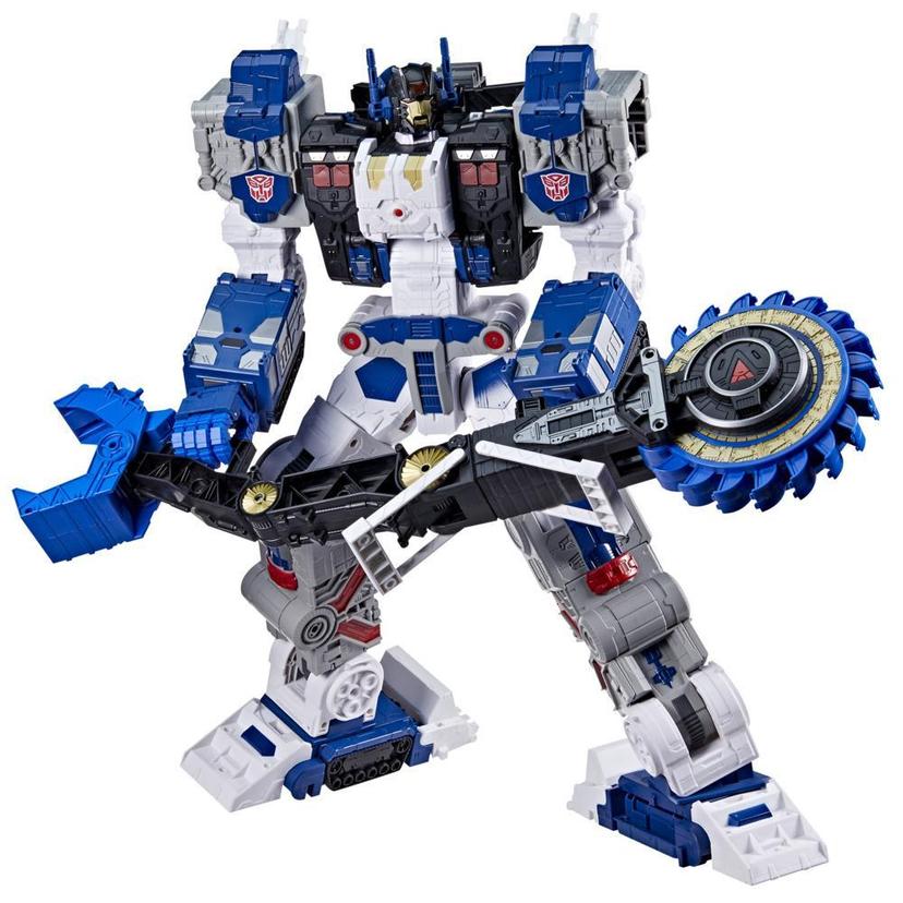 Transformers Toys Generations Legacy Series Titan Cybertron Universe Metroplex Action Figure - Ages 15 and Up, 22-inch product image 1