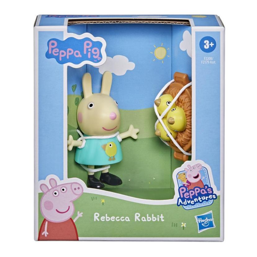 Peppa Pig Peppa’s Adventures Peppa’s Fun Friends Preschool Toy, Rebecca Rabbit Figure, Ages 3 and Up product image 1