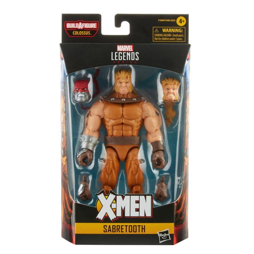 Hasbro Marvel Legends Series 6-inch Scale Action Figure Toy Sabretooth, Includes Premium Design, 3 Accessories, and 1 Build-A-Figure Part product image 1