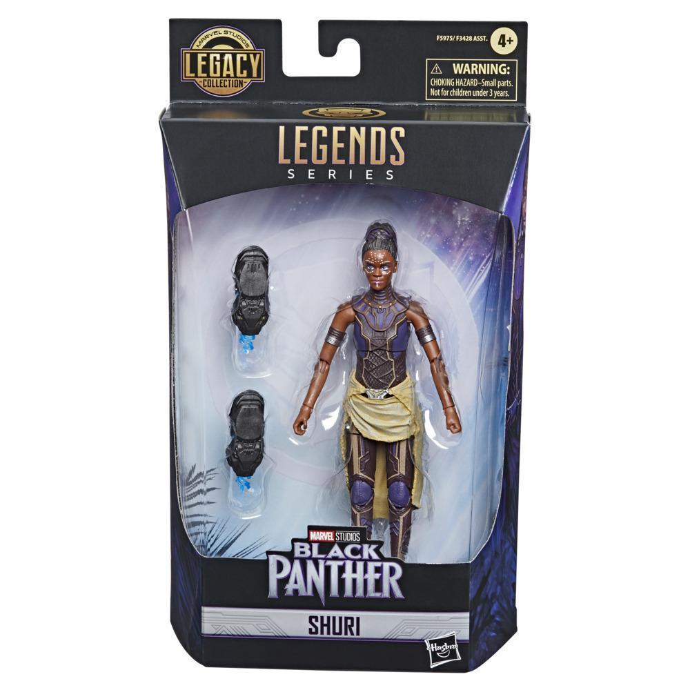 Marvel Legends Black Panther Legacy Collection Shuri 6-inch Action Figure Collectible Toy product thumbnail 1