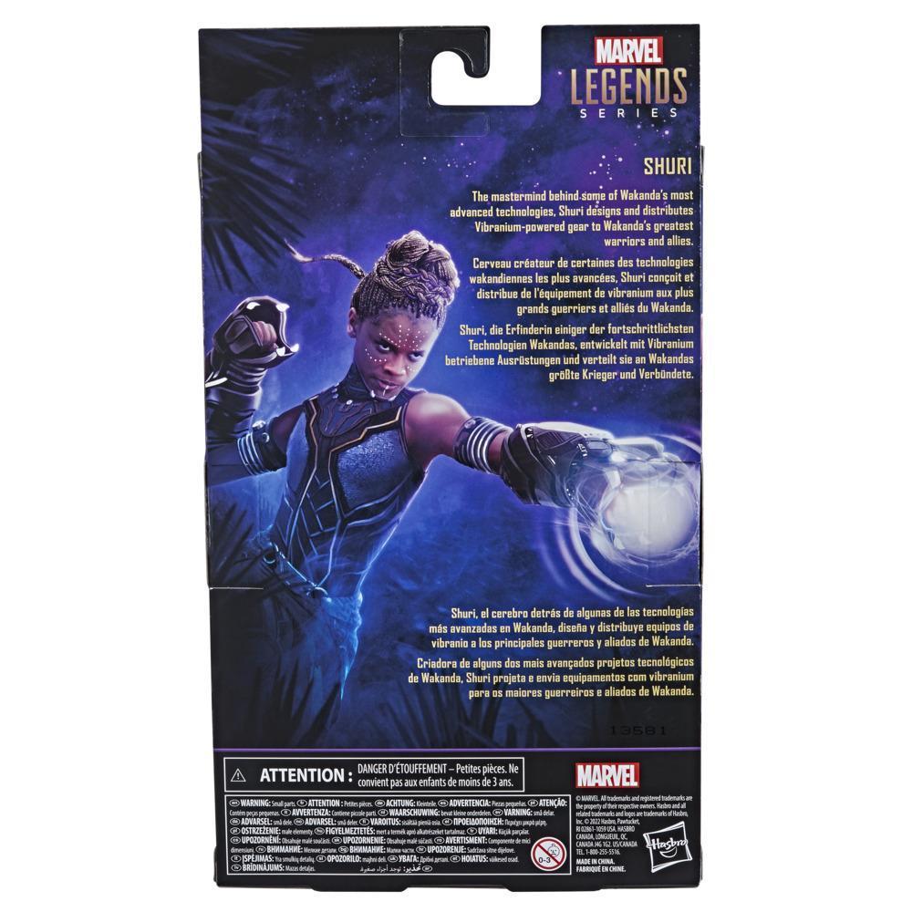 Marvel Legends Black Panther Legacy Collection Shuri 6-inch Action Figure Collectible Toy product thumbnail 1