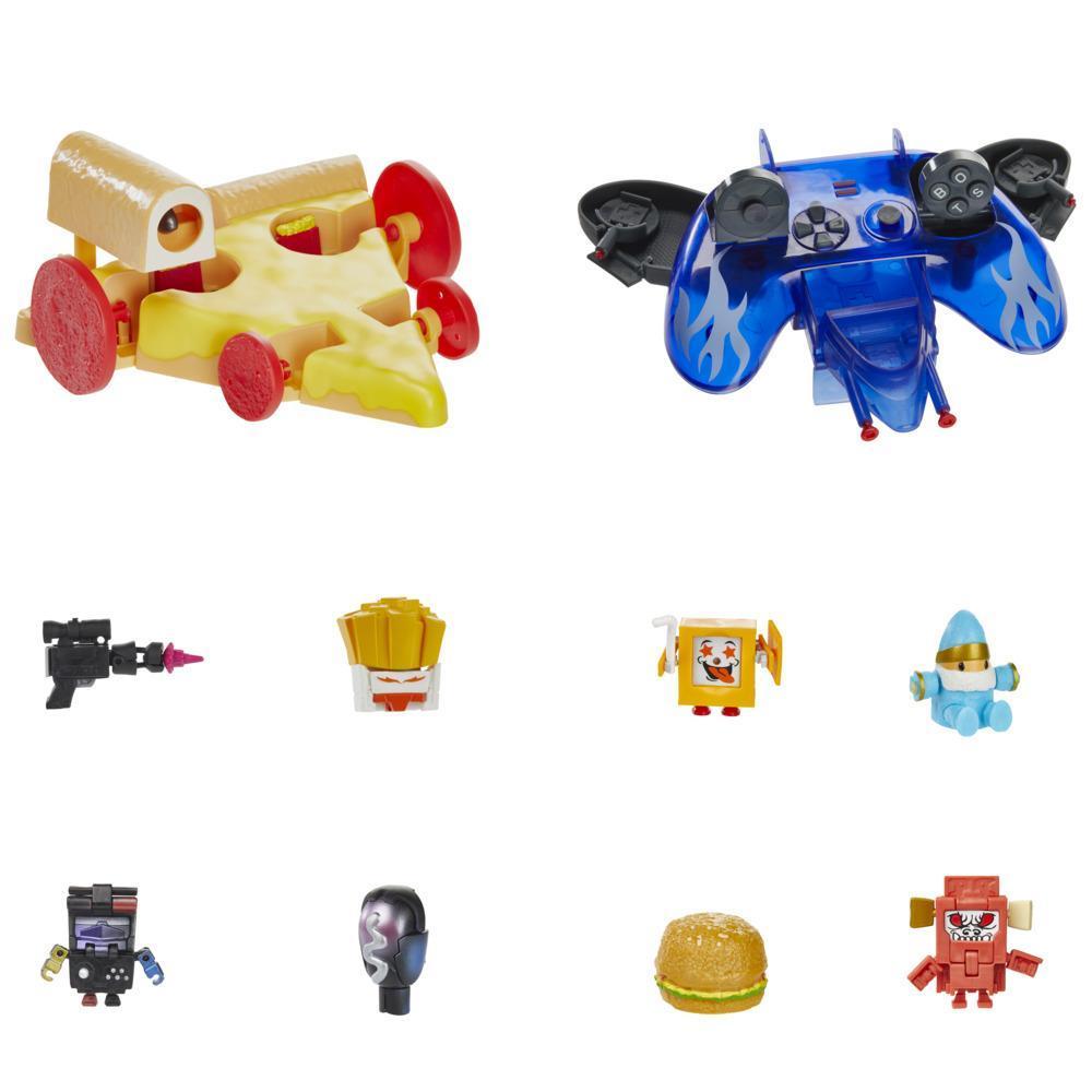 Transformers Toys BotBots Ruckus Rally Series 6 Racer-Roni & Outta Controller Vehicle Pack, 2-In-1 Collectible Toys product thumbnail 1