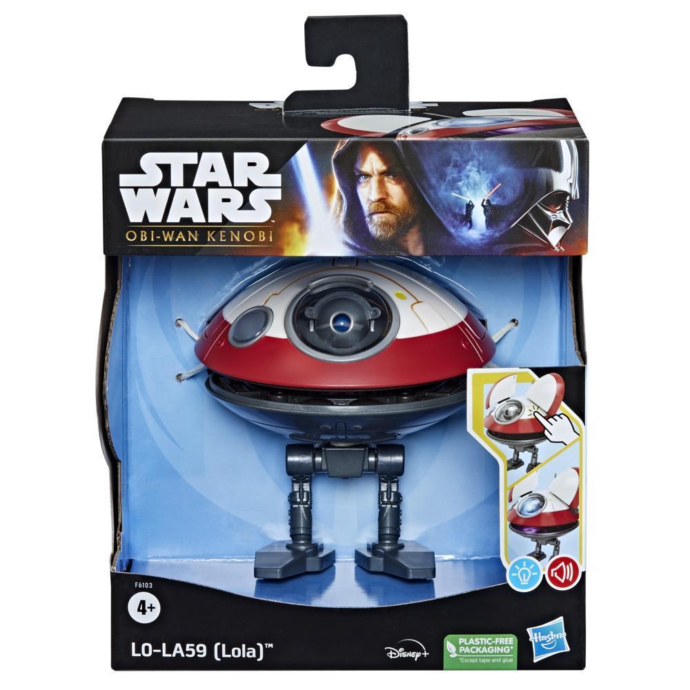 Star Wars L0-LA59 (Lola) Interactive Electronic Figure, Obi-Wan Kenobi Series-Inspired Droid Toy for Kids Ages 4 and Up product thumbnail 1