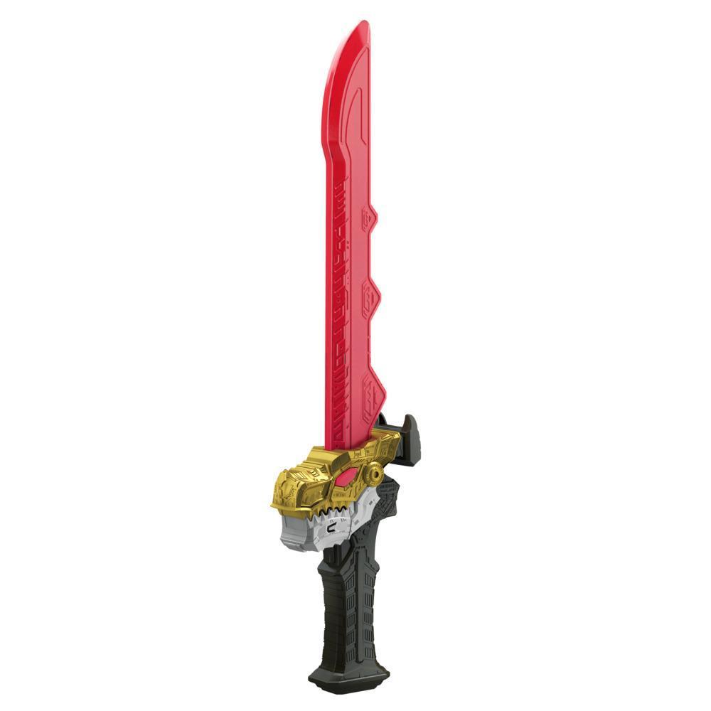 Power Rangers Dino Fury Red Ranger Dino Fury Saber Electronic Toy With Sounds, Inspired by the TV Show Ages 5 and Up product thumbnail 1