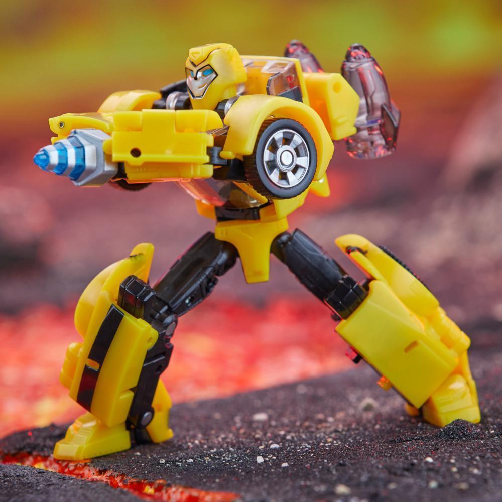 Transformers Legacy United Deluxe Animated Universe Bumblebee 5.5” Action Figure, 8+ product thumbnail 1