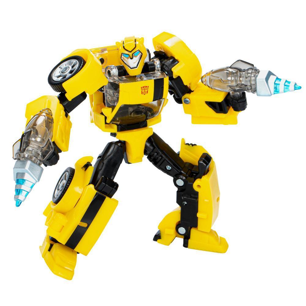 Transformers Legacy United Deluxe Animated Universe Bumblebee 5.5” Action Figure, 8+ product thumbnail 1