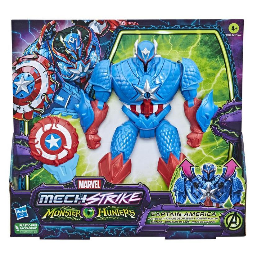 Marvel Avengers - Mech Strike Monster Hunters - Capitán América con armadura de caza product image 1