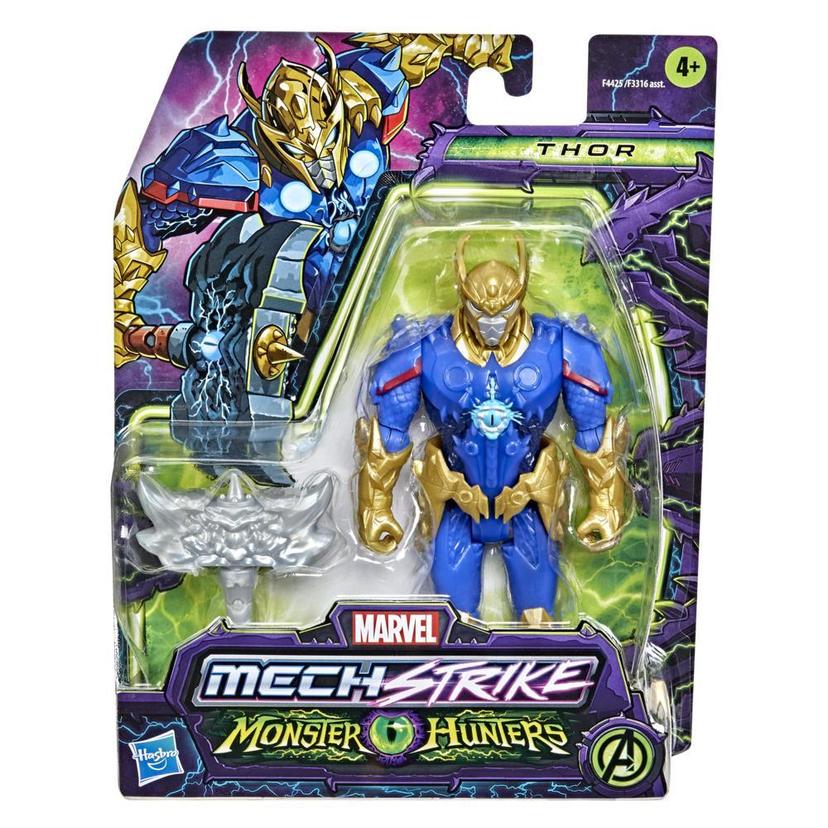 Marvel Avengers Mech Strike Monster Hunters - Figura Thor de 15 cm product image 1