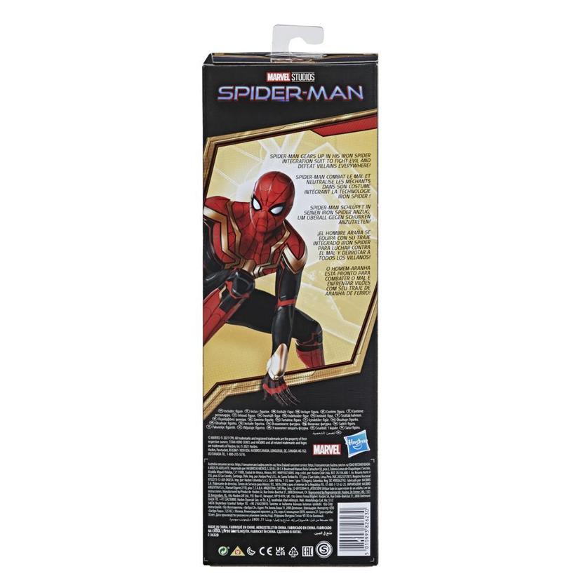 Spider-Man con traje de integración de Iron Spider de Marvel Spider-Man Titan Hero Series product image 1