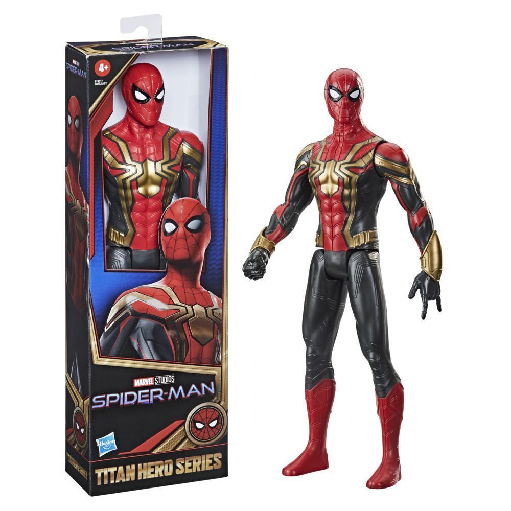 Spider-Man con traje de integración de Iron Spider de Marvel Spider-Man  Titan Hero Series - Marvel