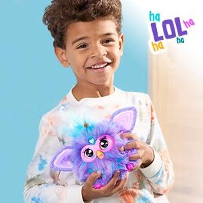 Furby púrpura, 15 accesorios de moda, juguetes de peluche interactivos para  niña de 6 años