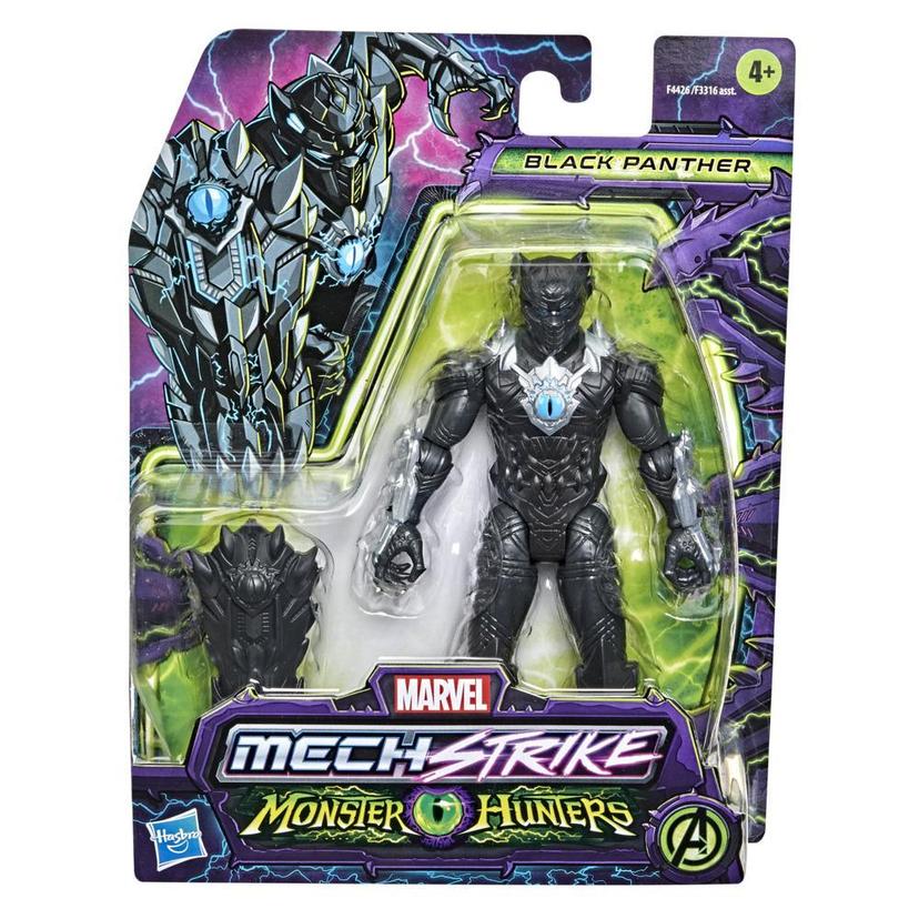 Marvel Avengers Mech Strike Monster Hunters - Figura Black Panther de 15 cm product image 1