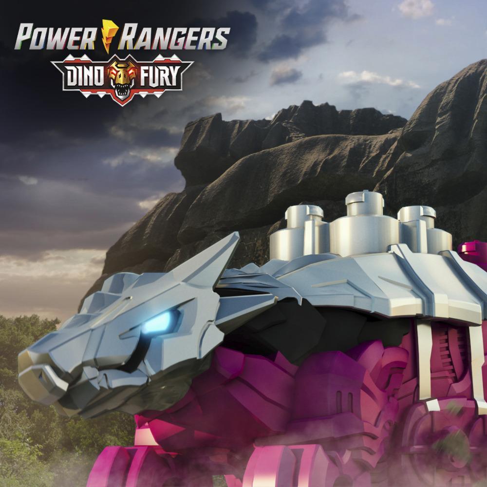 Power Rangers Dino Fury - Ankylo Hammer y Green Tiger Claw Zord product thumbnail 1