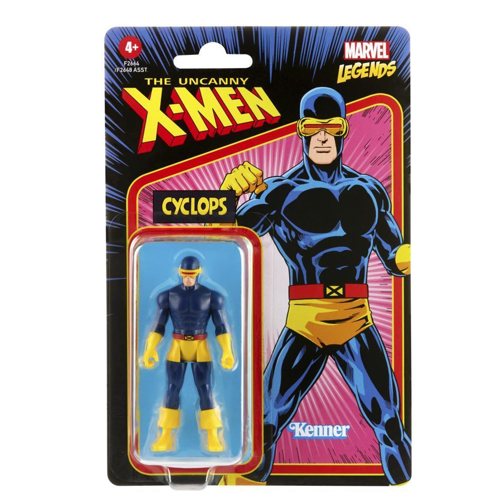 Hasbro Marvel Legends Series - Figura de Marvel's Cyclops - Colección Retro 375 product thumbnail 1