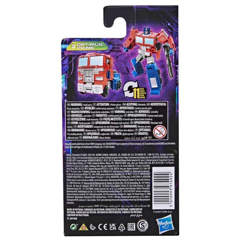 Transformers Generations Legacy Optimus Prime clase núcleo product thumbnail 1