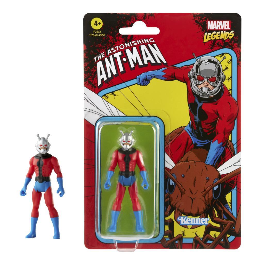 Hasbro Marvel Legends Series - Figura de Ant-Man - Colección Retro 375 product thumbnail 1